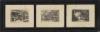 <span class='ref_item'>82 -</span>  <span class="description">FRANCISCO LAMEYER Y BERENGUER (1825-1877) Pintor gaditano. CONJUNTO DE TRES GRABADOS DE PAISAJES COSTUMBRISTAS Grabado 10,5 cm.x14 cm.</span>  