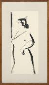 <span class='ref_item'>23 -</span>  <span class="description">RAMÓN GAYA (1910-2005) Pintor murciano FLAMENCA Tinta sobre papel 43,50 cm.x25 cm.</span>  