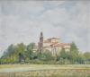 <span class='ref_item'>101 -</span>  <span class="description">JESUS APELLANIZ (1897-1969) Pintor vitoriano MONASTERIO Óleo sobre lienzo. 78 cm.x88 cm.</span>  