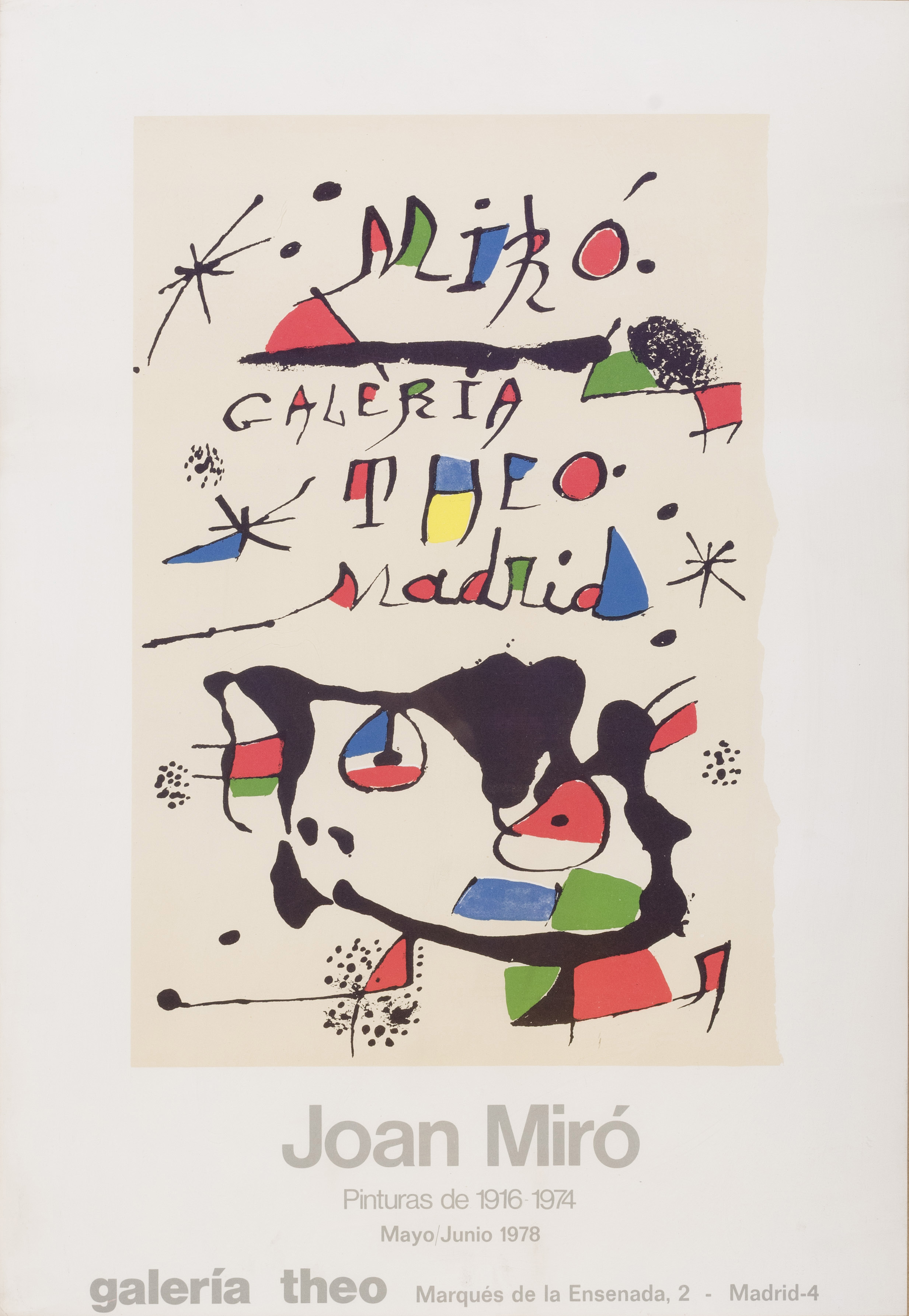 Joan Miró. Pinturas de 1916-1974.