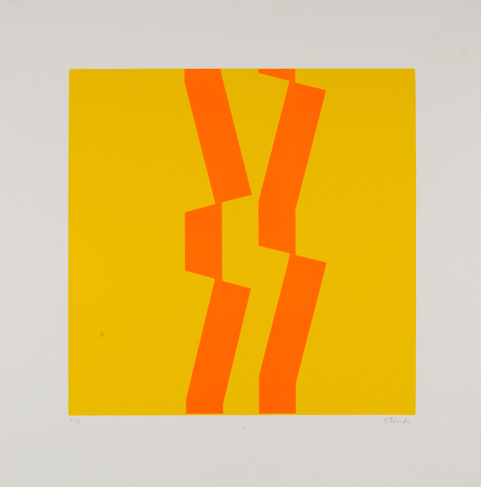 Abstracción (amarillo y naranja)