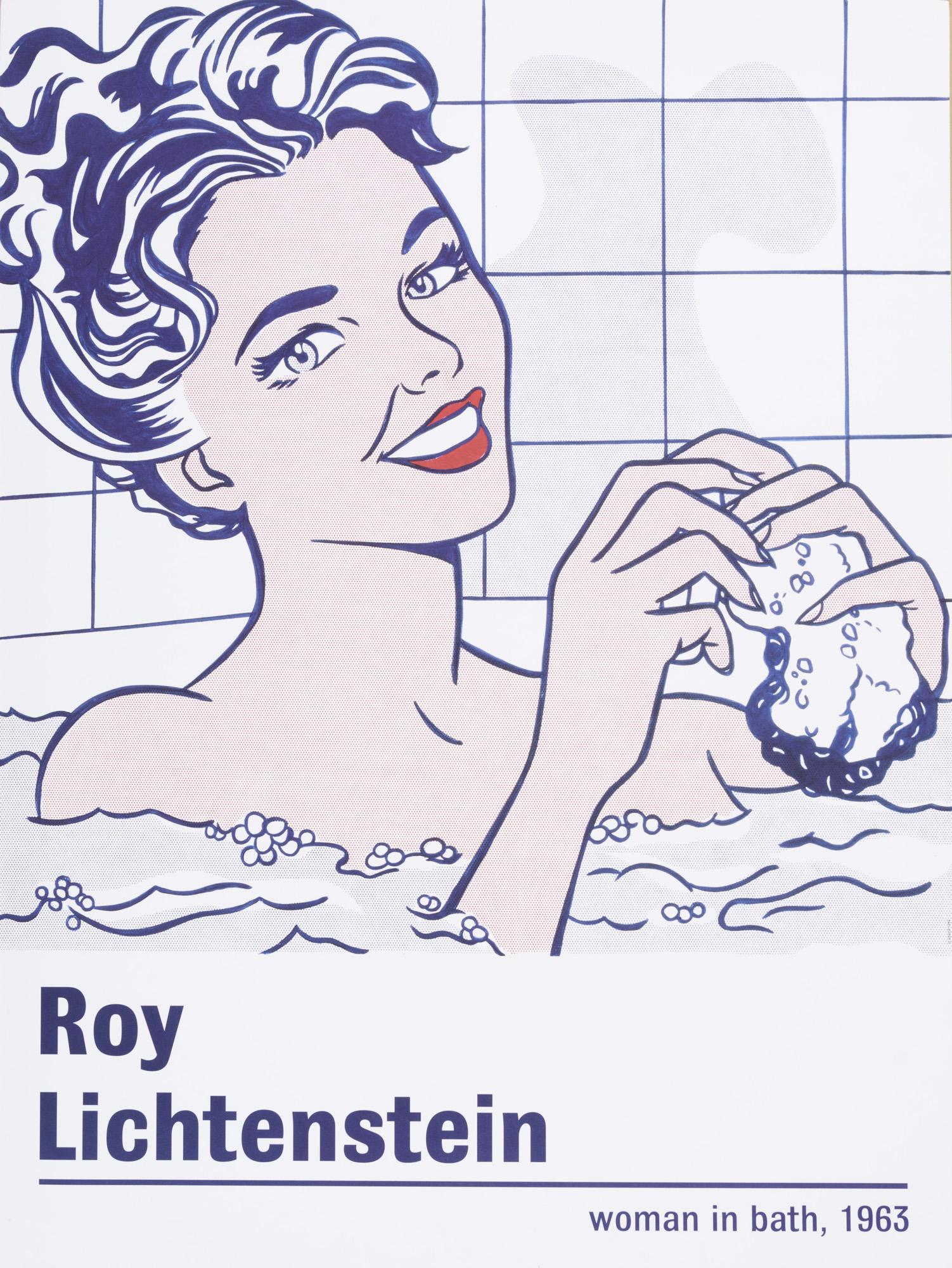 Woman in bath, 1963. 