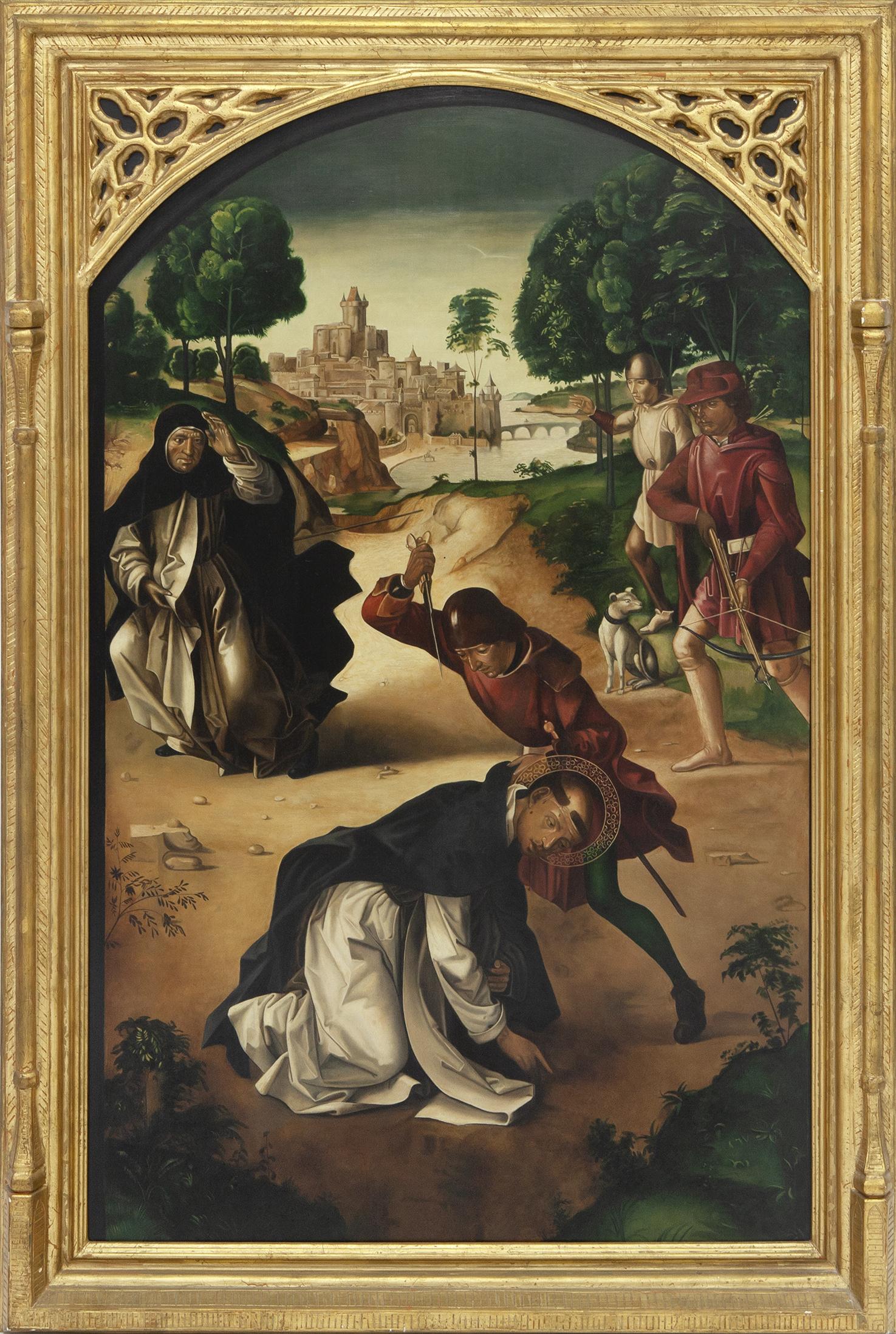 MUERTE DE SAN PEDRO MÁRTIR. COPIA DEL ORIGINAL DE PEDRO DE BERRUGUETE ...