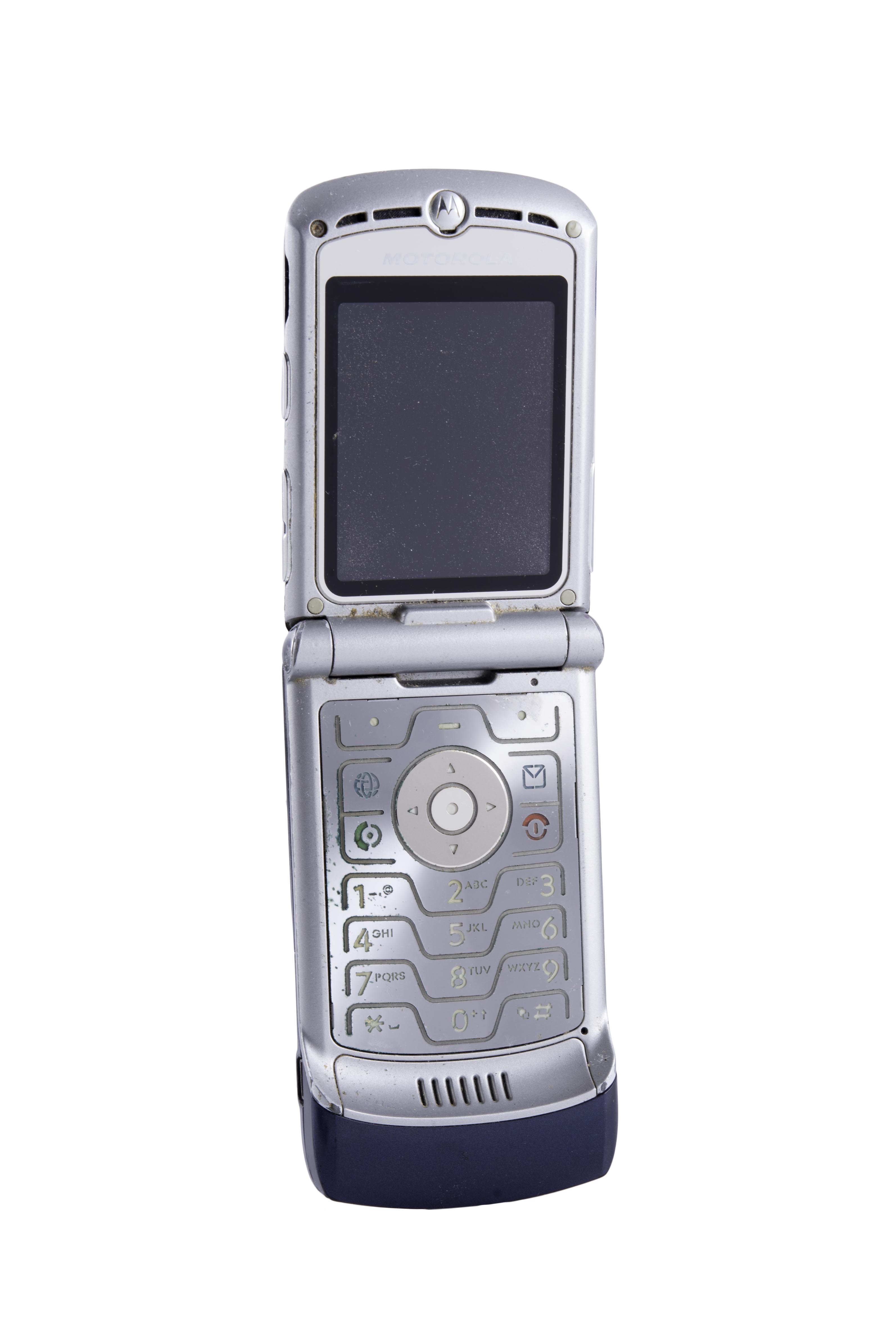 TELÉFONO MOTOROLA RAZR V3, AZUL
