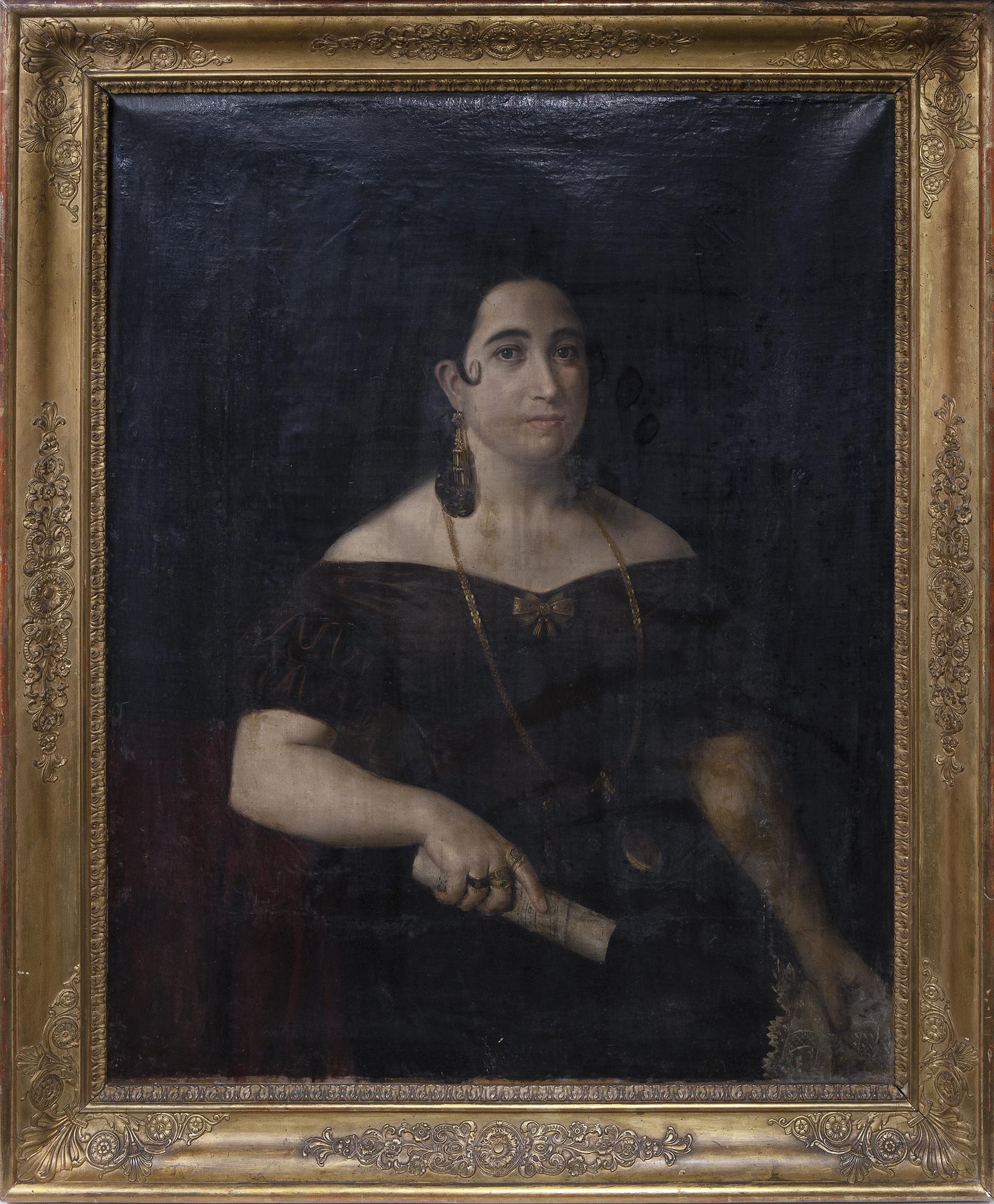 RETRATO DE LA CONDESA DE BUSTILLO