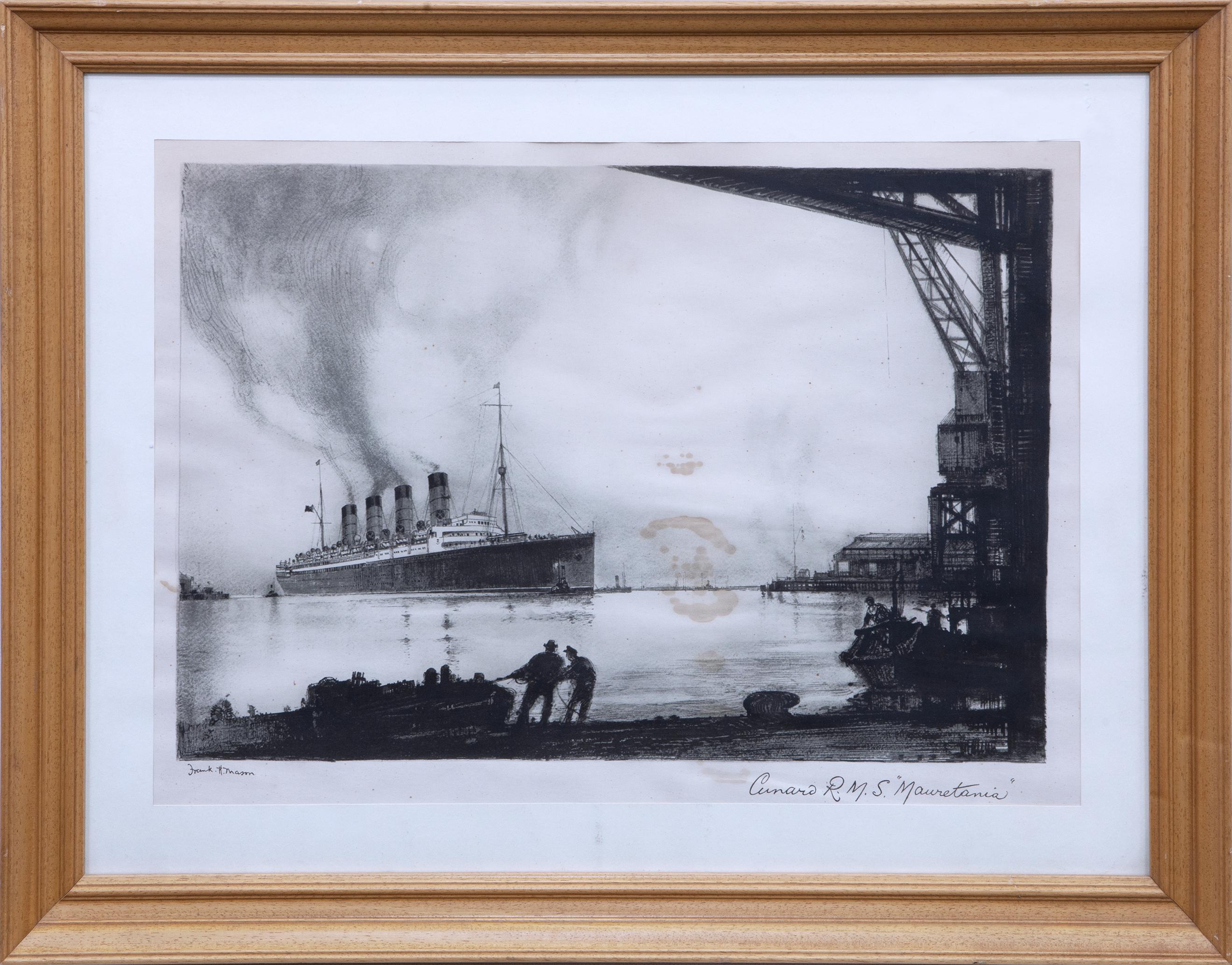 CUNARD R.M.S. MAURETANIA