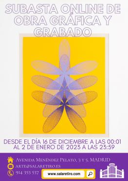 SUBASTA LIQUIDACIÓN OBRA GRÁFICA 2022
