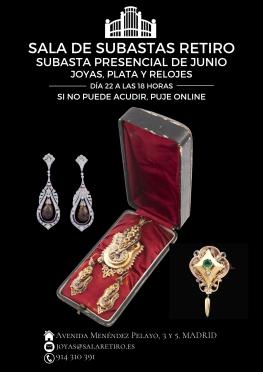 SUBASTA DE JOYAS DE JUNIO 2023