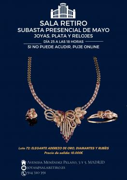 SUBASTA MAYO RESTOS LOTES A PRECIO SALIDA