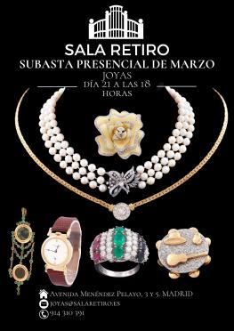 SUBASTA JOYAS MARZO 2023