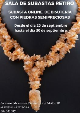 SUBASTA DE PIEDRAS SEMIPRECIOSAS 