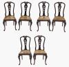 <span class='ref_item'>296 -</span> <span class="object_title">SEIS SILLAS INGLESAS ESTILO CHIPPENDALE</span>   <p><span class="technical_description">Barnizadas en tonos caoba.<br/>Respaldo con pala tallada y asiento tapizado en piel.<br/>Medidas: 100 x 45 x 41 cm. Deterioros.</span><br><span class="ALTO_HCES1">100</span>x<span class="ANCHO_HCES1">45</span>x<span class="GRUESO_HCES1">41</span></p>