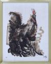 <span class='ref_item'>192 -</span> <span class="object_title">GALLO EN ACTITUD EXPECTANTE, 1991</span>   <p><span class="author">ÁLVARO DELGADO (Madrid, 1922-2016)</span> <br><span class="technique_material">Serigrafía</span><br><span class="technical_description">Serigrafía sobre lino que representa un gallo expectante.<br/>Firmado por el autor en la esquina inferior derecha y fechado en la esquina inferior izquierda.<br/>Medidas: 58 x 46'5 cm enmarcado con cristal. 54 x 42 cm sin enmarcar. </span><br></p>