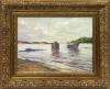 <span class='ref_item'>117 -</span> <span class="description">BARCAS EN LA PLAYA </span>  <p><span class="description">J.A.CABRERA <br>Óleo sobre tabla<br>Firmado y fechado en 1997 en el ángulo inferior.  <br>Con marco de madera tallada y dorada.<br>31 cm.x41 cm.</span></p>