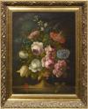 <span class='ref_item'>67 -</span> <span class="object_title">BODEGÓN DE FLORES </span>   <p><span class="author">ESCUELA ESPAÑOLA SIGLO XVIII-XIX  </span> <br><span class="technique_material">Óleo sobre lienzo  </span><br><span class="technical_description">Firmado en el margen inferior derecho J. N. Aguirre<br/>Con marco dorado</span><br><span class="ALTO_HCES1">55 </span><span class="ALTOUMED_HCES1">cm.</span>x<span class="ANCHO_HCES1">47 </span><span class="ANCHOUMED_HCES1">cm.</span></p>