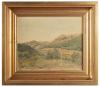<span class='ref_item'>93 -</span> <span class="description">PAISAJE </span>  <p><span class="description">ESCUELA ESPAÑOLA PP.S.XX <br>Óleo sobre lienzo pegado a cartón <br>Medidas: 27 x 31 cm enmarcado. 19 x 23&#39;5 cm sin enmarcar.<br> </span></p>