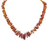<span class='ref_item'>21 -</span> <span class="object_title">COLLAR DE IMITACIÓN DE ÁMBAR</span>  <p><span class="technical_description">De una vuelta realizado con piezas de imitación de ámbar.<br/>Cierre: Tornillo<br/>Longitud: 40cm</span><br>Peso: <span class="PESO_HCES1">24,30</span> <span class="PESOUMED_HCES1">gr.</span><br></p>