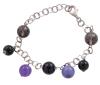 <span class='ref_item'>146 -</span> <span class="object_title">PULSERA EN METAL CON DIJES</span>  <p><span class="technical_description">Pulsera compuesta por varias bolitas de diferentes colores a modo de dijes.</span><br>Peso: <span class="PESO_HCES1">11,80</span> <span class="PESOUMED_HCES1">gr.</span><br></p>
