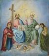 <span class='ref_item'>138 -</span> <span class="object_title">ICONO GRIEGO, S.XIX</span>   <p><span class="technique_material">Óleo sobre tabla</span><br><span class="technical_description">Representa el misterio de la Santísima Trinidad sobre fondo celestial con la figura de la Virgen y San Juan Bautista delimitando la escena.<br/>Sin enmarcar</span><br><span class="ALTO_HCES1">35 </span><span class="ALTOUMED_HCES1">cm.</span>x<span class="ANCHO_HCES1">30 </span><span class="ANCHOUMED_HCES1">cm.</span></p>