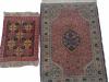 <span class='ref_item'>23 -</span> <span class="object_title">CONJUNTO DE DOS ALFOMBRAS, UNA CON MEDALLÓN CENTRAL DE FONDO AZUL Y CENEFA GRIS, OTRA CON MOTIVOS GEOMÉTRICOS NARANJAS, NEGROS Y ROJOS. SIGLO XX</span>   <p><span class="object_title">CONJUNTO DE DOS ALFOMBRAS, UNA CON MEDALLÓN CENTRAL DE FONDO AZUL Y CENEFA GRIS, OTRA CON MOTIVOS GEOMÉTRICOS NARANJAS, NEGROS Y ROJOS. SIGLO XX</span><br><span class="technical_description">Presentan ligeros deterioros por uso. <br/>Medidas: 102 x 75 cm.<br/>55 x 45 cm.</span><br></p>