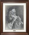<span class='ref_item'>40 -</span> <span class="description">FLAUTISTA </span>  <p><span class="description">HUGO BRICEÑO (S.XX) <br>Dibujo a carboncillo con toques de clarión de 51 x 39 cm<br>Firmado y fechado 1986 en la parte inferior<br>Enmarcado con cristal <br>51 cm.x39 cm.</span></p>