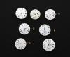 <span class='ref_item'>48 -</span> <span class="object_title">SIETE MAQUINARIAS DE RELOJ DE BOLSILLO</span>  <p><span class="technical_description">Lote compuesto por siete maquinarias con esferas de porcelana blanca, numeración romana y segundero a las 6. Cuatro de ellas con corona. Movimientos cuerda-llave y remontoir. Maquinarias firmadas Ariston, 2 Longines, Sharp Dublin, H. Samuel y J. Braybrooke.<br/>Peso total: 325gr</span><br></p>