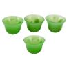 <span class='ref_item'>168 -</span> <span class="object_title">CONJUNTO DE CUATRO VASOS DE CHUPITOS CHINOS EN JADE</span>   <p><span class="technical_description">Conjunto de cuatro vasos de chupito chinos en forma campaniforme.<br/>Pequeñas y puntuales burbujas.</span><br><span class="ALTO_HCES1">4,50</span>x<span class="ANCHO_HCES1">6</span>x<span class="GRUESO_HCES1">6 </span><span class="GRUESOUMED_HCES1">cm.</span></p>