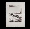 <span class='ref_item'>11 -</span> <span class="description">ESCENA RURAL </span>  <p><span class="description">ESCENA RURAL<br>Grabado sobre papel<br>Firmado a lapíz en el ángulo inferior derecho, firma ilegible y numerado 90/95.<br>Representación de un toro pastando en un paisaje vegetal.<br>Medidas de la hoja de 30 x 23 cm.<br>Sin enmarcar.<br>20 cm.x15 cm.</span></p>