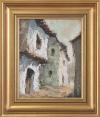 <span class='ref_item'>81 -</span> <span class="object_title">CALLE DE PUEBLO CON CASAS </span>   <p><span class="author">ESCUELA  CONTEMPORÁNEA  </span> <br><span class="technique_material">Óleo sobre tabla </span><br><span class="technical_description">Firma ilegible en el ángulo inferior. <br/>Con marco de madera </span><br><span class="ALTO_HCES1">42 </span><span class="ALTOUMED_HCES1">cm.</span>x<span class="ANCHO_HCES1">35 </span><span class="ANCHOUMED_HCES1">cm.</span></p>