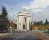 <span class='ref_item'>79 -</span> <span class="object_title">ARCO DEL TRIUNFO MONCLOA, MADRID</span>   <p><span class="author">SANTIAGO DÍAZ SANTOS (Madrid, 1940)</span> <br><span class="technique_material">Óleo sobre lienzo</span><br><span class="technical_description">Firmado en el ángulo inferior derecho<br/>Sin marco<br/>Medidas: 60 x 73cm</span><br></p>
