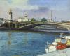 <span class='ref_item'>109 -</span> <span class="object_title">VISTA AL SENA, PARÍS</span>   <p><span class="author">SANTIAGO DÍAZ SANTOS (Madrid, 1940)</span> <br><span class="technique_material">Óleo sobre lienzo</span><br><span class="technical_description">Firmado en el ángulo inferior derecho<br/>Sin marco<br/>Medidas: 60 x 73cm </span><br></p>