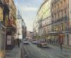 <span class='ref_item'>111 -</span> <span class="object_title">CALLE MAYOR, MADRID</span>   <p><span class="author">SANTIAGO DÍAZ SANTOS (Madrid, 1940)</span> <br><span class="technique_material">Óleo sobre lienzo</span><br><span class="technical_description">Firmado en el ángulo inferior derecho<br/>Sin marco. Pequeñas pérdidas de pintura<br/>Medidas: 60 x 73cm</span><br></p>