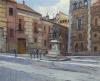 <span class='ref_item'>115 -</span> <span class="object_title">PLAZA DE LA VILLA, MADRID</span>   <p><span class="author">SANTIAGO DÍAZ SANTOS (Madrid, 1940)</span> <br><span class="technique_material">Óleo sobre lienzo</span><br><span class="technical_description">Firmado en el ángulo inferior derecho<br/>Sin marco<br/>Medidas: 60 x 73cm </span><br></p>