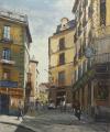 <span class='ref_item'>103 -</span> <span class="object_title">POSADA DEL PEINE, MADRID</span>   <p><span class="author">SANTIAGO DÍAZ SANTOS (Madrid, 1940)</span> <br><span class="technique_material">Óleo sobre lienzo</span><br><span class="technical_description">Firmado en el ángulo inferior izquierdo<br/>Sin marco<br/>Medidas: 73 x 60cm </span><br></p>