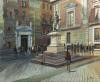 <span class='ref_item'>93 -</span> <span class="object_title">PLAZA DE LA VILLA, MADRID</span>   <p><span class="author">SANTIAGO DÍAZ SANTOS (Madrid, 1940)</span> <br><span class="technique_material">Óleo sobre lienzo</span><br><span class="technical_description">Firmado en el ángulo inferior izquierdo<br/>Sin marco. Perdidas en la pintura<br/>Medidas: 60 x 73cm</span><br></p>