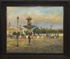 <span class='ref_item'>56 -</span> <span class="object_title">PLACE DE LA CONCORDE, PARÍS</span>   <p><span class="author">SANTIAGO DÍAZ SANTOS (Madrid, 1940)</span> <br><span class="technique_material">Óleo sobre lienzo</span><br><span class="technical_description">Firmado en el ángulo inferior derecho. Titulado al dorso.<br/>Enmarcado. Presenta craquelado en la pintura<br/>Medidas: 75 x 88cm con marco. 60 x 73cm sin marco</span><br></p>