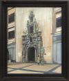 <span class='ref_item'>32 -</span> <span class="object_title">CAJA DE AHORROS, MADRID</span>   <p><span class="author">SANTIAGO DÍAZ SANTOS (Madrid, 1940)</span> <br><span class="technique_material">Óleo sobre lienzo</span><br><span class="technical_description">Firmado en el ángulo inferior derecho. Titulado al dorso.<br/>Enmarcado<br/>Medidas: 88 x 75cm con marco. 73 x 60cm sin marco</span><br></p>