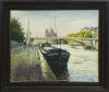 <span class='ref_item'>31 -</span> <span class="object_title">EL SENA, PARÍS</span>   <p><span class="author">SANTIAGO DÍAZ SANTOS (Madrid, 1940)</span> <br><span class="technical_description">Óleo sobre lienzo de 60 x 73 cm<br/>Firmado en el ángulo inferior derecho. Titulado al dorso.<br/>Enmarcado: 75 x 88 cm<br/>Marco con desperfectos</span><br></p>