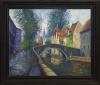 <span class='ref_item'>132 -</span> <span class="object_title">LE QUAI VERTZ, BRUJAS</span>   <p><span class="author">SANTIAGO DÍAZ SANTOS (Madrid, 1940)</span> <br><span class="technique_material">Óleo sobre lienzo</span><br><span class="technical_description">Firmado en el ángulo inferior izquierdo. Titulado al dorso.<br/>Enmarcado<br/>Medidas: 75 x 88cm con marco. 60 x 73cm sin marco</span><br></p>