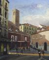 <span class='ref_item'>72 -</span> <span class="object_title">CALLE SEGOVIA, MADRID</span>   <p><span class="author">SANTIAGO DÍAZ SANTOS (Madrid, 1940)</span> <br><span class="technique_material">Óleo sobre lienzo</span><br><span class="technical_description">Firmado en el ángulo inferior izquierdo<br/>Sin marco, con bastidor. Faltas</span><br><span class="ALTO_HCES1">73</span>x<span class="ANCHO_HCES1">60 </span><span class="ANCHOUMED_HCES1">cm.</span></p>