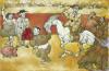 <span class='ref_item'>18 -</span> <span class="object_title">TAUROMAQUIA</span>   <p><span class="author">ZOHRE MIRABASSI (Teherán, 1957)</span> <br><span class="technique_material">Técnica mixta</span><br><span class="technical_description">Escena surrealista y caricaturizada de un picador en la arena junto con los monosabios y familiares del picador. <br/>Titulada en el frontal y sin firmar. A lápiz "Noel" en la parte inferior derecha. <br/>Sin marco</span><br><span class="ALTO_HCES1">60 </span><span class="ALTOUMED_HCES1">cm.</span>x<span class="ANCHO_HCES1">92 </span><span class="ANCHOUMED_HCES1">cm.</span></p>