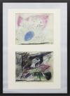 <span class='ref_item'>92 -</span>  <span class="object_author">PABLO PICASSO    </span> <span class="object_title">DOS ESTUDIOS DE UN COLLAGE DE CABELLO</span> <span class="technique_material">Facsimil sobre papel Barba</span> <span class="ALTO_HCES1">73 </span><span class="ALTOUMED_HCES1">cm.</span>x<span class="ANCHO_HCES1">53 </span><span class="ANCHOUMED_HCES1">cm.</span>  