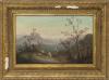 <span class='ref_item'>22 -</span> <span class="object_title">LAVANDERA EN UN PAISAJE </span>   <p><span class="author">S. MAREJIA </span> <br><span class="technique_material">Óleo sobre lienzo  </span><br><span class="technical_description">Firmado y fechado en el ángulo inferior derecho en 1891.<br/>24 x 37 cm el lienzo. <br/>Con marco de madera tallado y dorado estilo imperio. <br/>Desperfectos en el marco. </span><br><span class="ALTO_HCES1">38 </span><span class="ALTOUMED_HCES1">cm.</span>x<span class="ANCHO_HCES1">50 </span><span class="ANCHOUMED_HCES1">cm.</span></p>