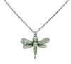 <span class='ref_item'>24 -</span> <span class="object_title">COLGANTE Y CADENA EN PLATA Y TSAVORITAS</span>  <p><span class="technical_description">Cadena y colgante libelula cuajado de tsavoritas verdes realizado en plata<br/>Longitud de la cadena: 45cm</span><br>Peso: <span class="PESO_HCES1">7,60</span> <span class="PESOUMED_HCES1">gr.</span><br></p>