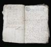 <span class='ref_item'>70 -</span> <span class="object_title">LEGAJO DEL REGISTRO DE ESCRITURAS Y CONTRATOS PÚBLICOS DEL AÑO 1697, REFERENTES A SAN VICENTE DE LA BARQUERA.</span>   <p><span class="object_title">LEGAJO DEL REGISTRO DE ESCRITURAS Y CONTRATOS PÚBLICOS DEL AÑO 1697, REFERENTES A SAN VICENTE DE LA BARQUERA.</span><br><span class="technique_material">Escritos por recto y verso en papel verjurado.</span><br><span class="technical_description">100 páginas manuscritas.<br/>Presenta restos de humedad y otras alteraciones que ha sufrido el papel por el paso del tiempo. <br/> </span><br></p>