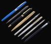 <span class='ref_item'>48 -</span> <span class="object_title">8 BOLIGRAFOS DE VARIAS MARCAS </span>  <p><span class="technical_description">Diversos bolígrafos de diferentes estilos, colores y marcas</span><br></p>