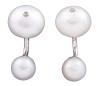 <span class='ref_item'>54 -</span> <span class="object_title">GEMELOS EN ORO 18KT, PERLAS CULTIVADAS Y DIAMANTES</span>  <p><span class="technical_description">Gemelos realizados en oro de 18kt. De estilo botón, formados por perlas cultivadas calibradas entre 8-11mm, con detalle de dos pequeños diamantes en talla brillante engastados en chatón, con un peso total aprox de 0.03ct.<br/>Medidas: 2,5 x 1,2cm</span><br>Peso: <span class="PESO_HCES1">6,50</span> <span class="PESOUMED_HCES1">gr.</span><br></p>