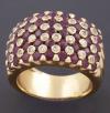<span class='ref_item'>1 -</span> <span class="object_title">SORTIJA ESTILO BOMBÉ EN ORO 18 KT </span>  <p><span class="technical_description">Sortija estilo bombé en oro 18 kt con rubies y brillantes, con un peso total aproximado de los brillantes 0.20 ct y los rubies 0.80 ct. </span><br>Peso: <span class="PESO_HCES1">9,80</span> <span class="PESOUMED_HCES1">gr.</span><br></p>