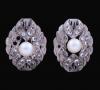 <span class='ref_item'>32 -</span> <span class="object_title">PENDIENTES ANTIGUOS EN ORO 18KT BICOLOR CON PERLA CENTRAL Y ZAFIROS INCOLOROS</span>  <p><span class="technical_description">Pendientes realizados en oro de 18kt con vistas en blanco compuestos por una perla cultivada central rodeados de zafiros incoloros.<br/>Faltan piedras.<br/>Cierre ballestilla.</span><br>Peso: <span class="PESO_HCES1">4,60</span> <span class="PESOUMED_HCES1">gr.</span><br></p>