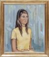 <span class='ref_item'>127 -</span> <span class="object_title">RETRATO DE JOVEN </span>   <p><span class="author">MARIA DEL CARMEN BARRIOPEDRO (S.XX)</span> <br><span class="technique_material">Óleo sobre lienzo</span><br><span class="technical_description">Firmado y fechado en el ángulo inferior derecho en 1969.<br/>Con marco de madera dorado. <br/> </span><br><span class="ALTO_HCES1">75 </span><span class="ALTOUMED_HCES1">cm.</span>x<span class="ANCHO_HCES1">65 </span><span class="ANCHOUMED_HCES1">cm.</span></p>